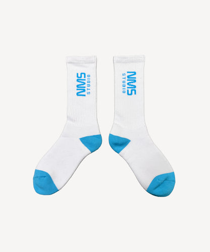 NMS LOGO - ソックス - WHITE ＜予約～6/21まで＞