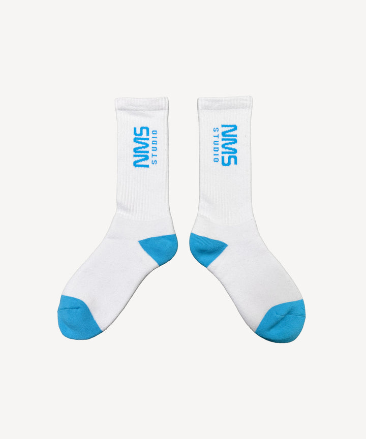 NMS LOGO - ソックス - WHITE ＜予約～6/21まで＞