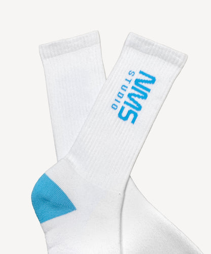 NMS LOGO - ソックス - WHITE ＜予約～6/21まで＞