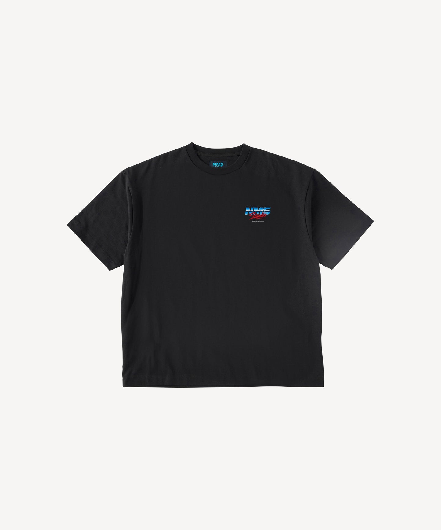 METALLIC LOGO - Tシャツ - BLACK ＜予約～6/21まで＞