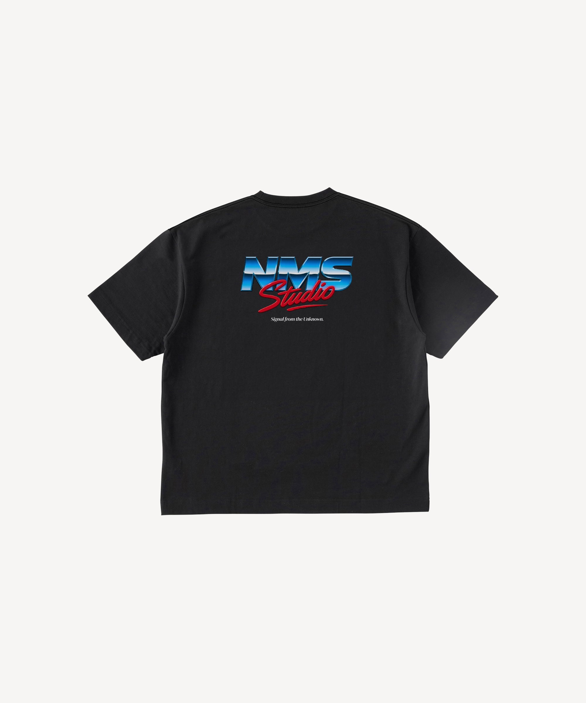 METALLIC LOGO - Tシャツ - BLACK ＜予約～6/21まで＞ – NMS STUDIO STORE