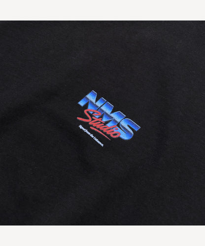 METALLIC LOGO - Tシャツ - BLACK ＜予約～6/21まで＞