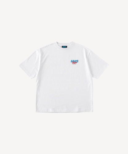 METALLIC LOGO - Tシャツ - WHITE ＜予約～6/21まで＞