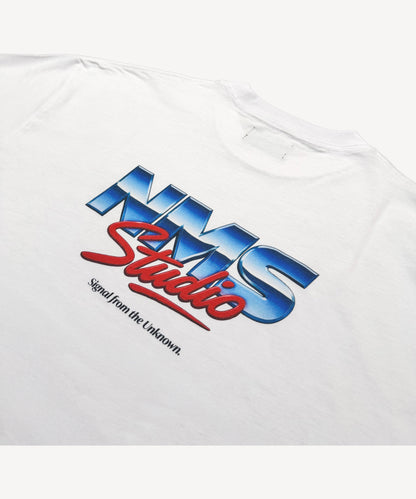 METALLIC LOGO - Tシャツ - WHITE ＜予約～6/21まで＞