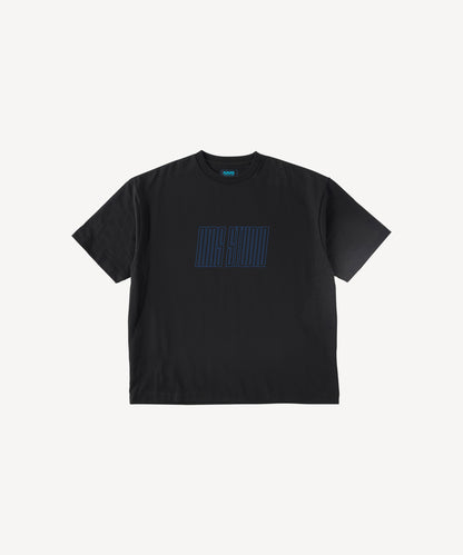 VERTICAL CODE - Tシャツ - BLACK ＜予約～6/21まで＞