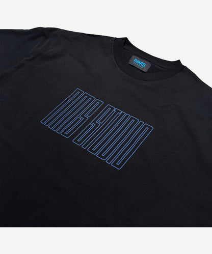 VERTICAL CODE - Tシャツ - BLACK ＜予約～6/21まで＞