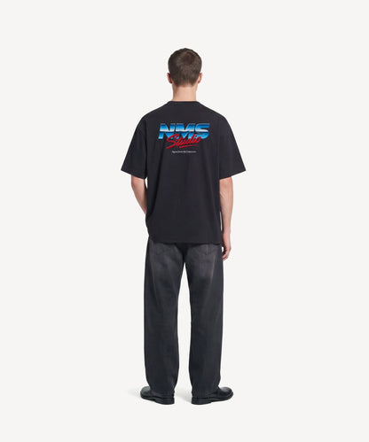 METALLIC LOGO - Tシャツ - BLACK ＜予約～6/21まで＞