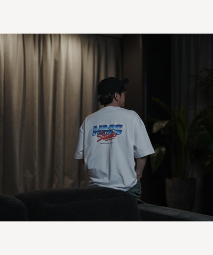 METALLIC LOGO - Tシャツ - WHITE ＜予約～6/21まで＞