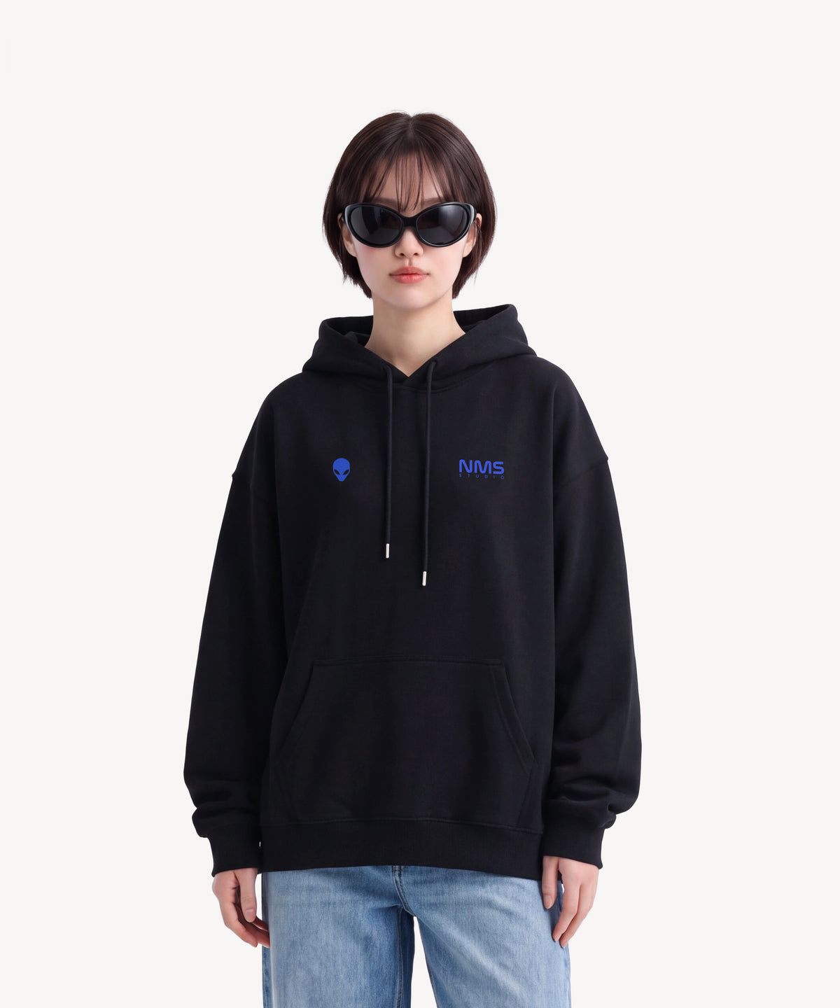 NMS STUDIO LOGO - パーカー - BLACK ＜予約～9/29まで＞