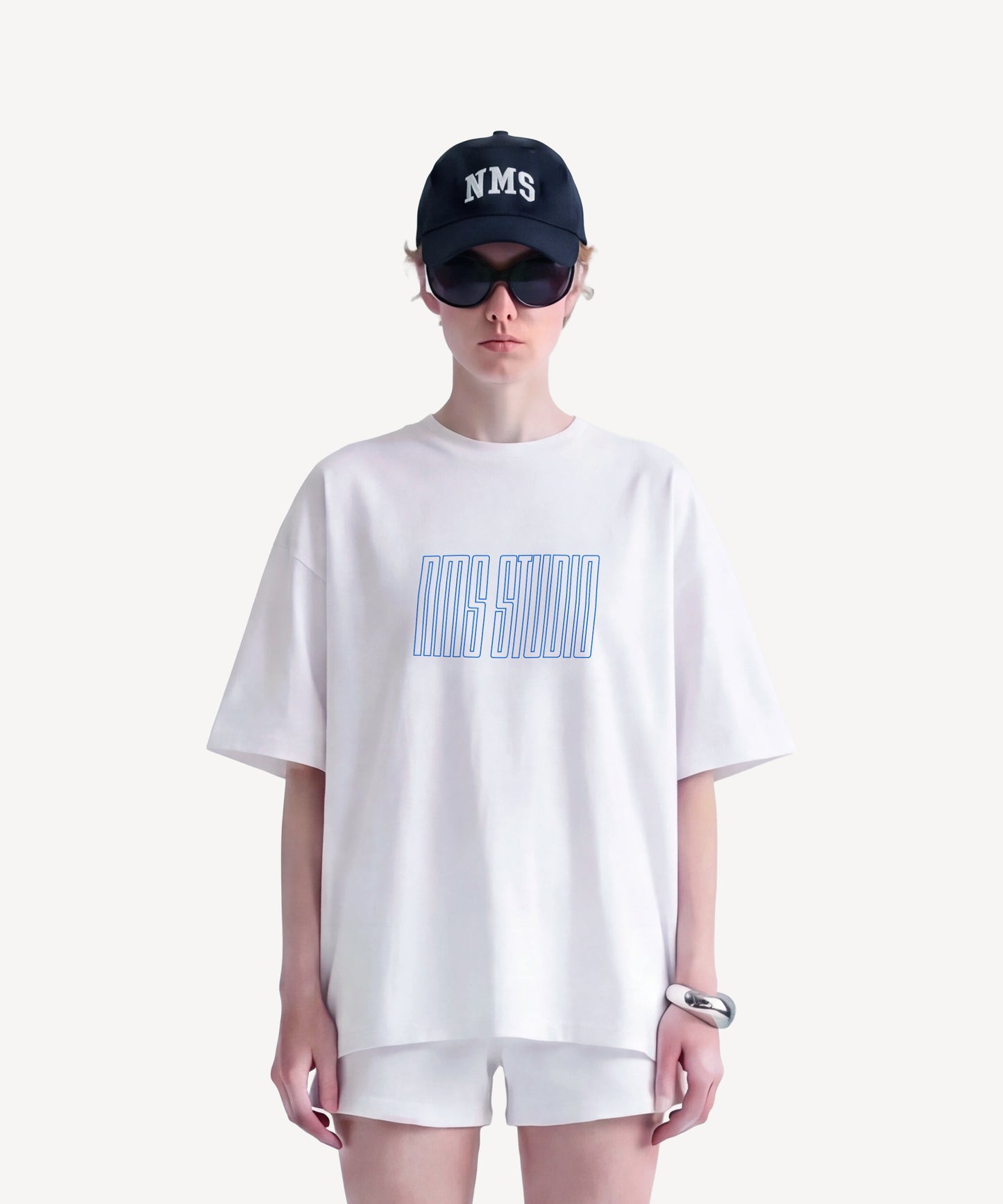 VERTICAL CODE - Tシャツ - WHITE ＜予約～6/21まで＞